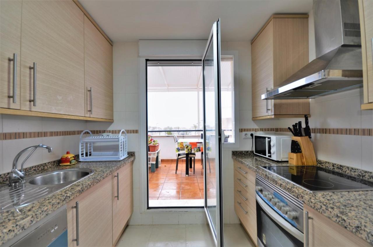 Golf, Piscina,Playa Apartment Roquetas de Mar Bagian luar foto